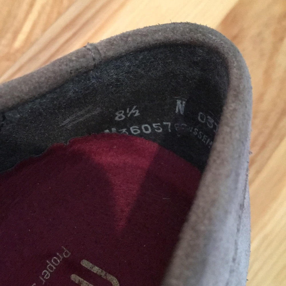 Munro Katie Wedge Penny Loafer Suede - Picture 7 of 8